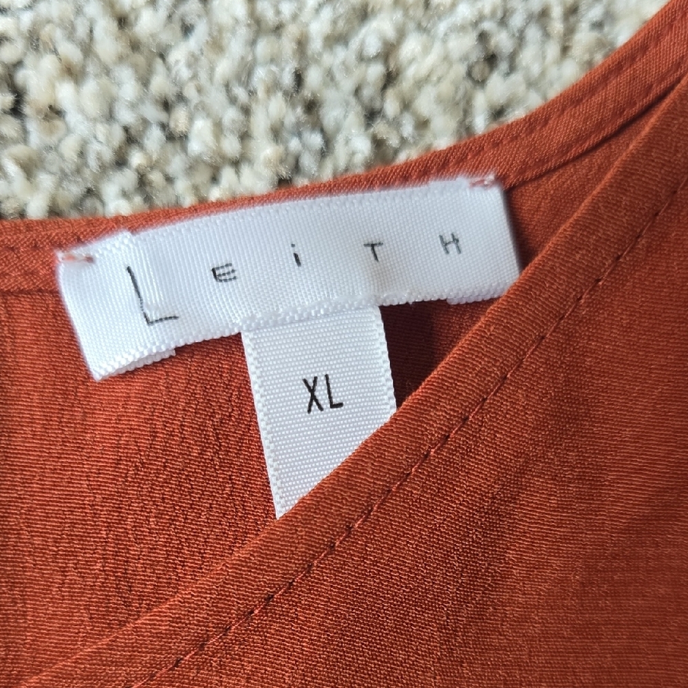 LEIHT XL DRESS RUST SHIRT - Picture 2 of 6